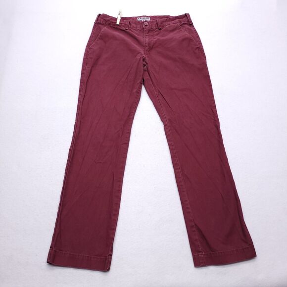 Express Photographer Casual Denim Medium Wash Jeans Mens Size 29/30 Maroon - Picture 2 of 9